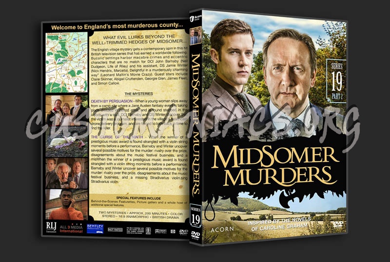 Midsomer Murders - Series 19, Part 2 dvd cover