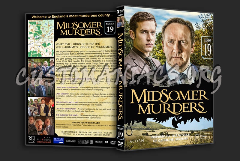 Midsomer Murders - Series 19 dvd cover