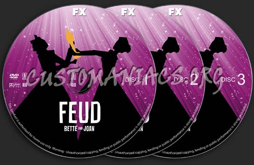 Feud: Bette and Joan dvd label