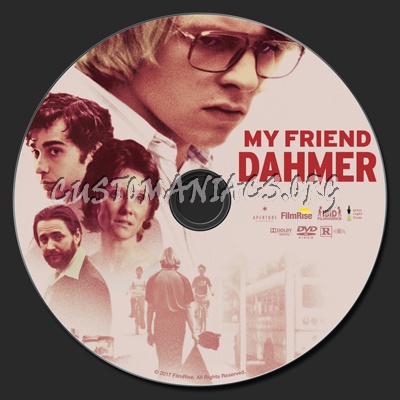 My Friend Dahmer dvd label