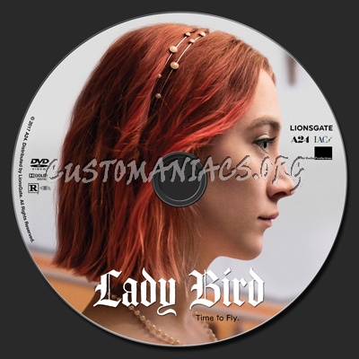 Lady Bird dvd label