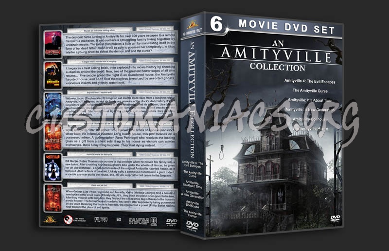 An Amityville Collection dvd cover