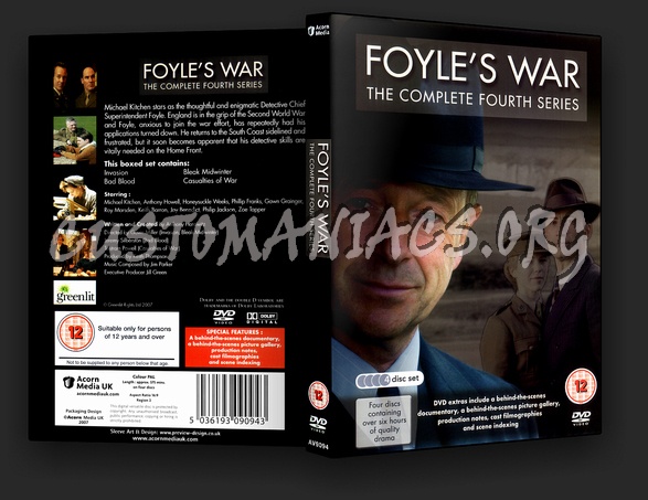 Foyle's War Complete Series dvd cover