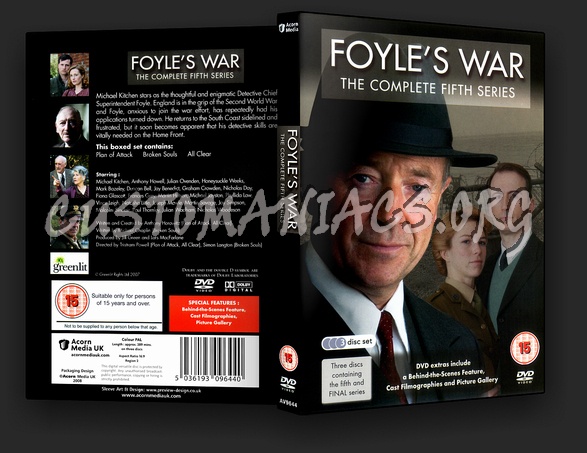 Foyle's War Complete Series dvd cover