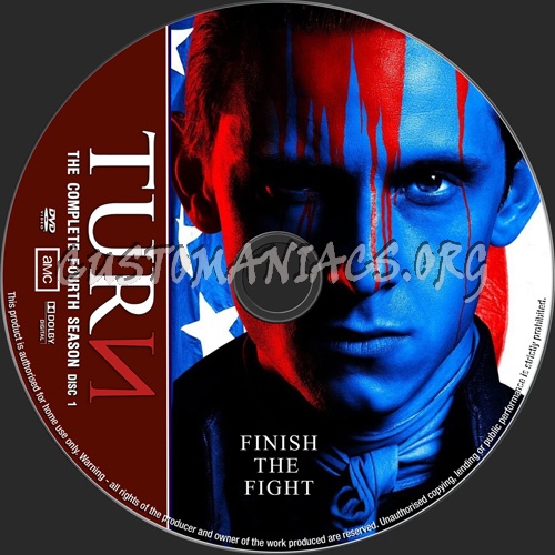 Turn Season 4 dvd label