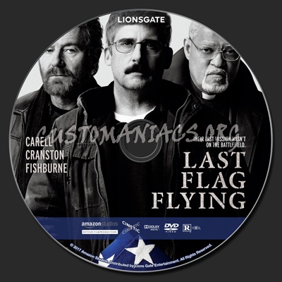 Last Flag Flying dvd label