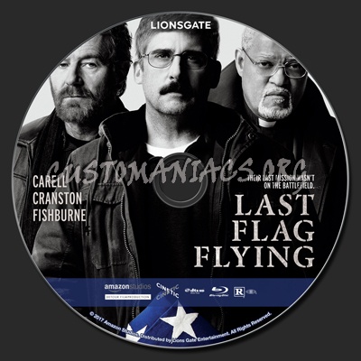 Last Flag Flying blu-ray label