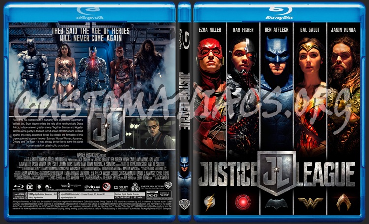 Justice League 17 Blu Ray Cover Dvd Covers Labels By Customaniacs Id Free Download Highres Blu Ray Cover