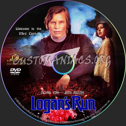 Logan's Run dvd label