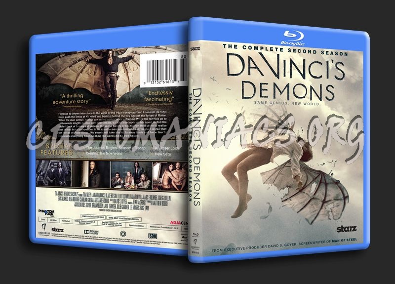 Da Vinci's Demons season 2 blu-ray cover