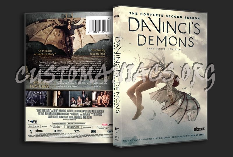 Da Vinci's Demons season 2 dvd cover