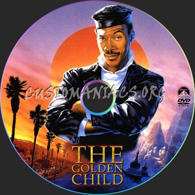 The Golden Child dvd label