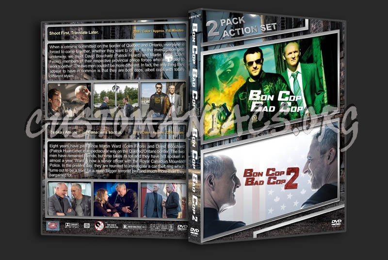 Bon Cop Bad Cop Double dvd cover