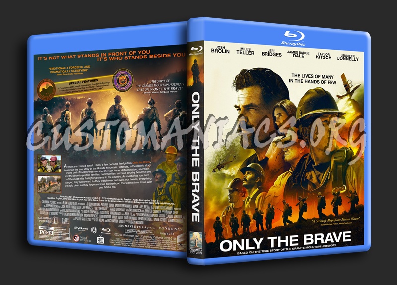 Only The Brave dvd cover