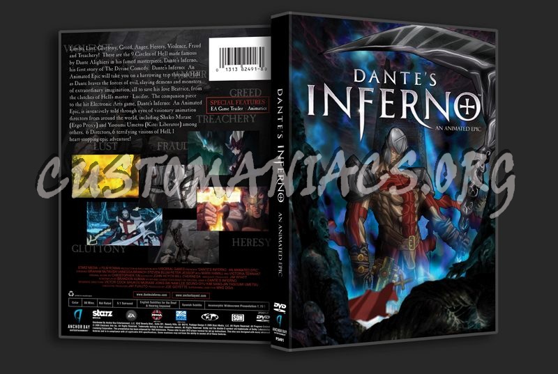 Dante's Inferno dvd cover