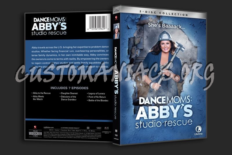 Dancemoms Abby's Studio Rescue dvd cover