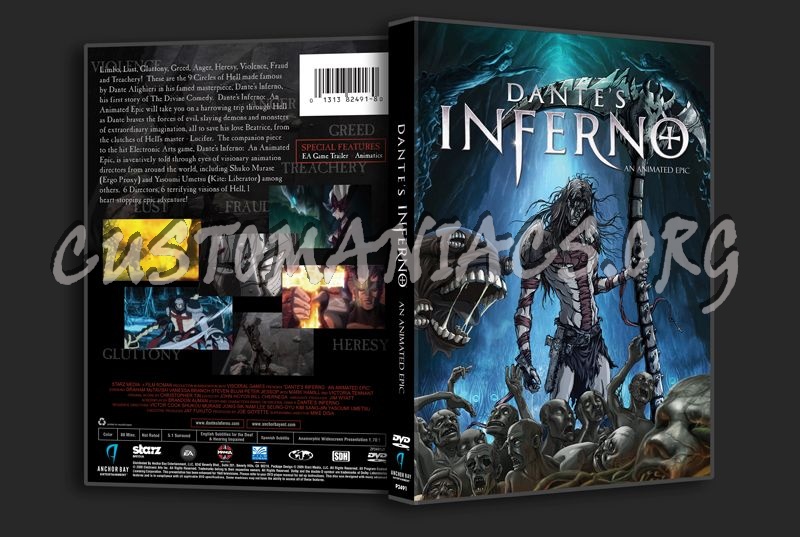 Dante's Inferno dvd cover