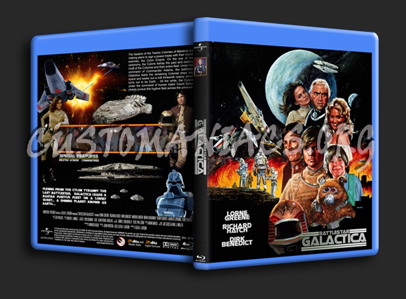 Battlestar Galactica (1978) blu-ray cover