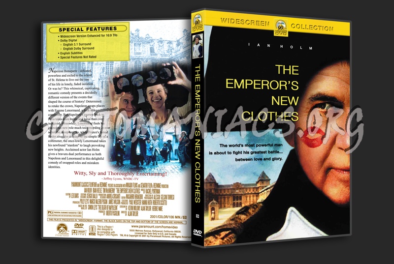 The Emperors New Clothes dvd cover