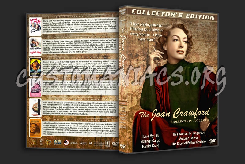 Joan Crawford Collection - Volume 4 dvd cover