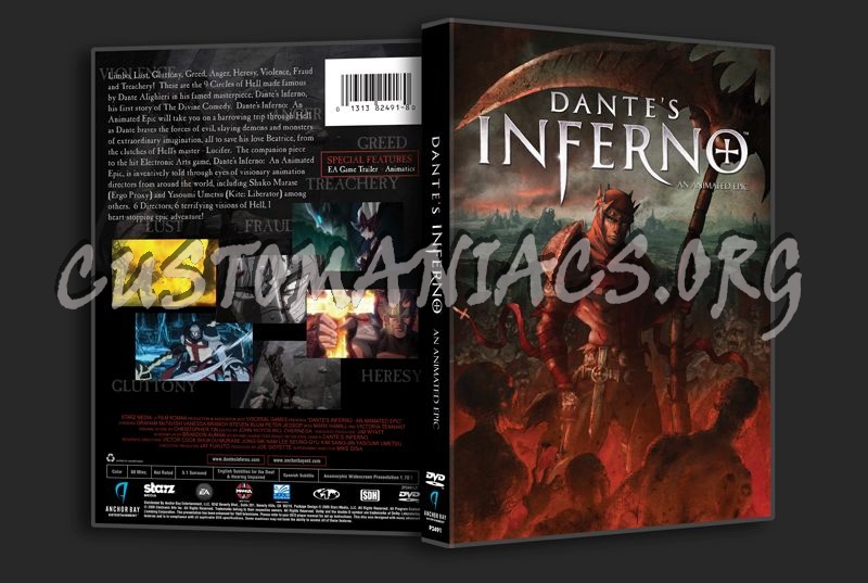 Dante's Inferno dvd cover