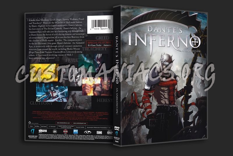 Dante's Inferno dvd cover