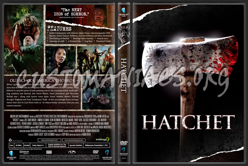 Hatchet dvd cover