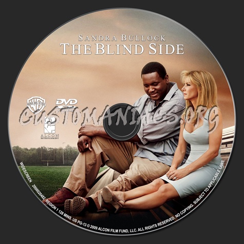 The Blind Side dvd label