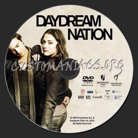 Daydream Nation dvd label