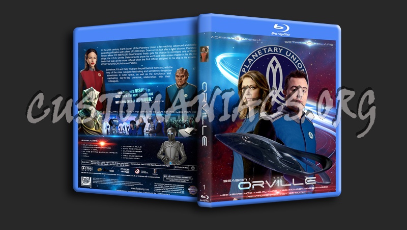 The Orville Season 1 blu-ray cover