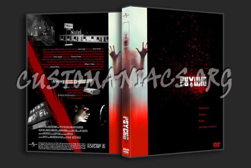 Psycho dvd cover