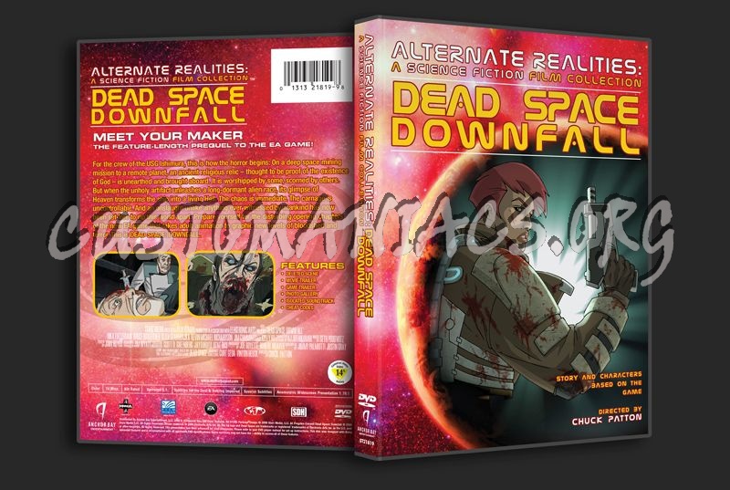 Dead Space Downfall dvd cover
