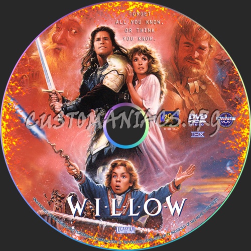 Willow dvd label