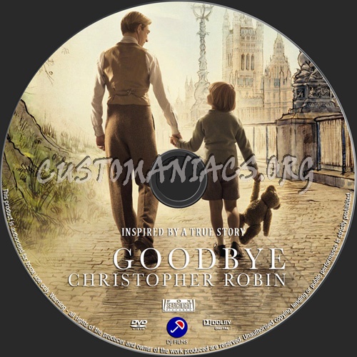 Goodbye Christopher Robin dvd label