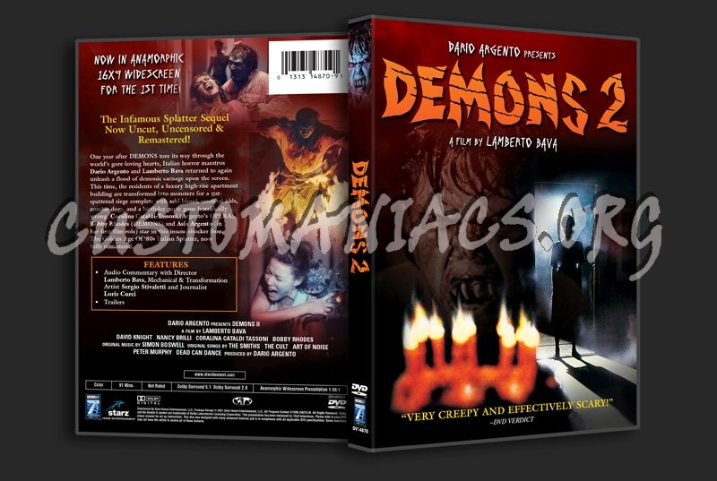 Demons 2 dvd cover