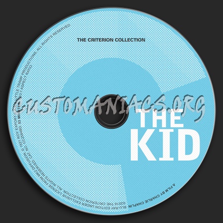 799 - The Kid dvd label