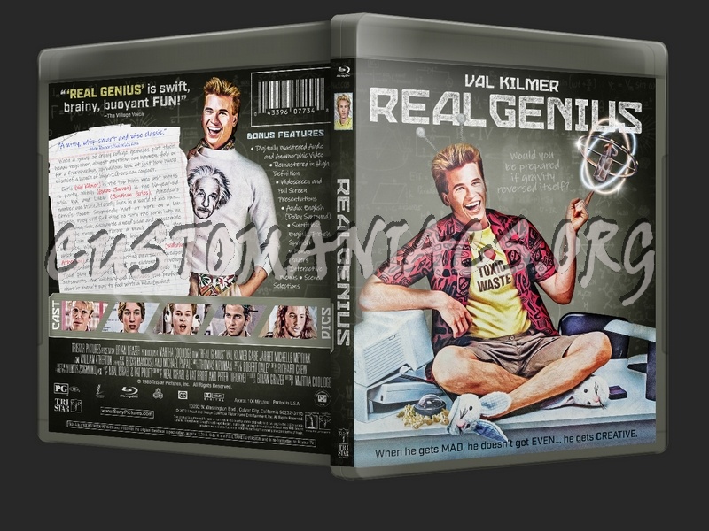 Real Genius blu-ray cover