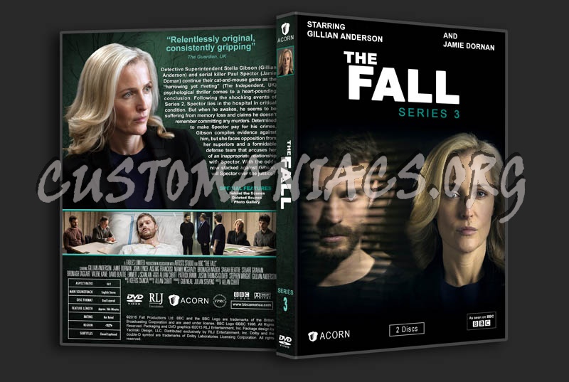 The Fall - Series 3 dvd cover