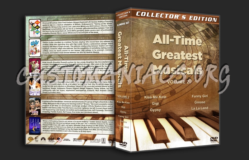 All-Time Greatest Musicals - Volume 2 dvd cover
