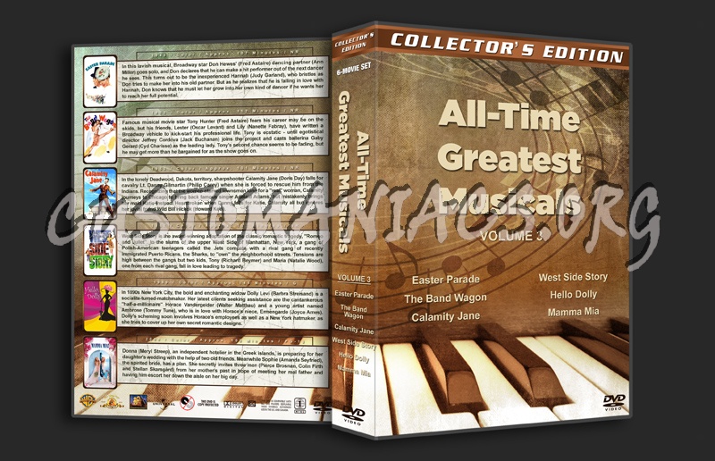 All-Time Greatest Musicals - Volume 3 dvd cover