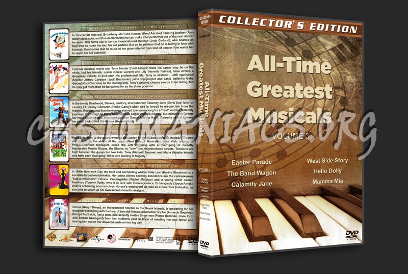 All-Time Greatest Musicals - Volume 3 dvd cover