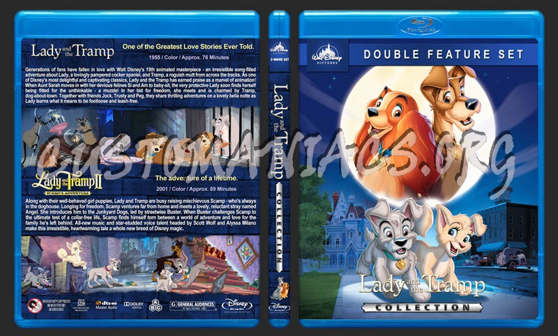 Lady and the Tramp Collection dvd cover