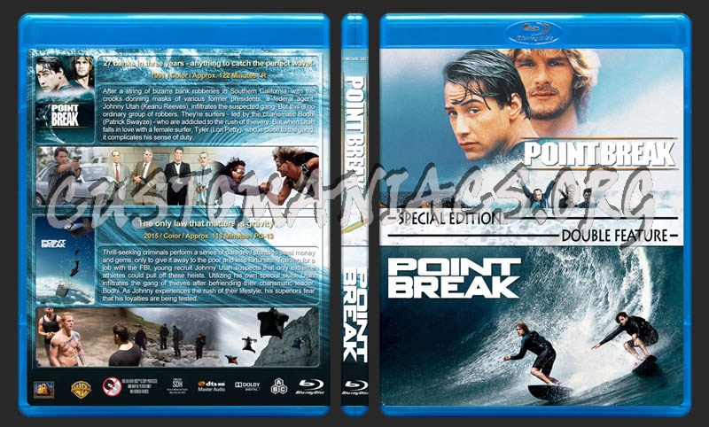 Point Break Double Feature dvd cover