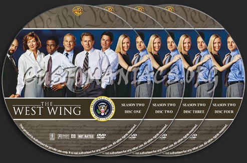 The West Wing - Season 2 dvd label