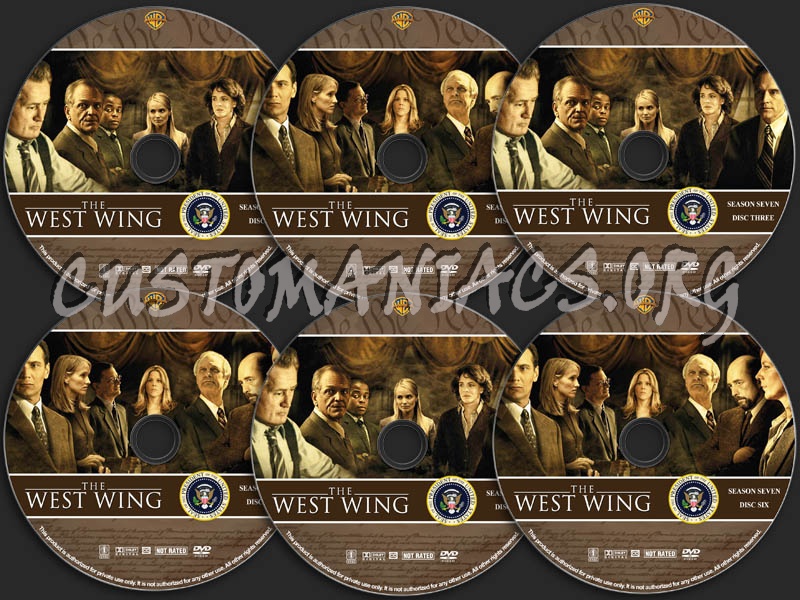 The West Wing - Season 7 dvd label