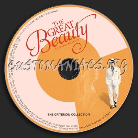 702 - The Great Beauty dvd label