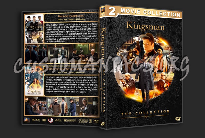 Kingsman Collection dvd cover