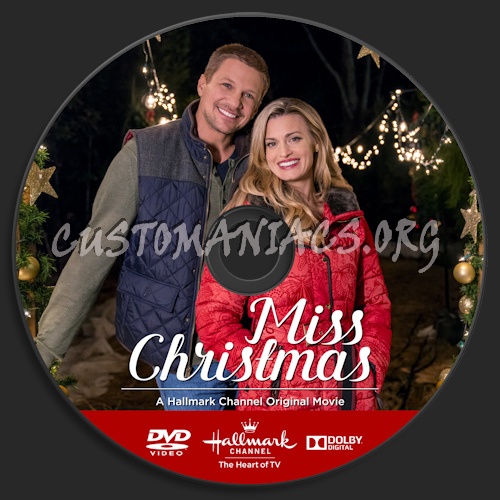 Miss Christmas dvd label