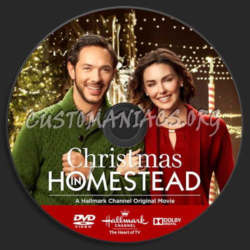 Christmas In Homestead dvd label