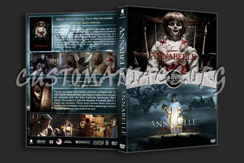 Annabelle Double Feature dvd cover